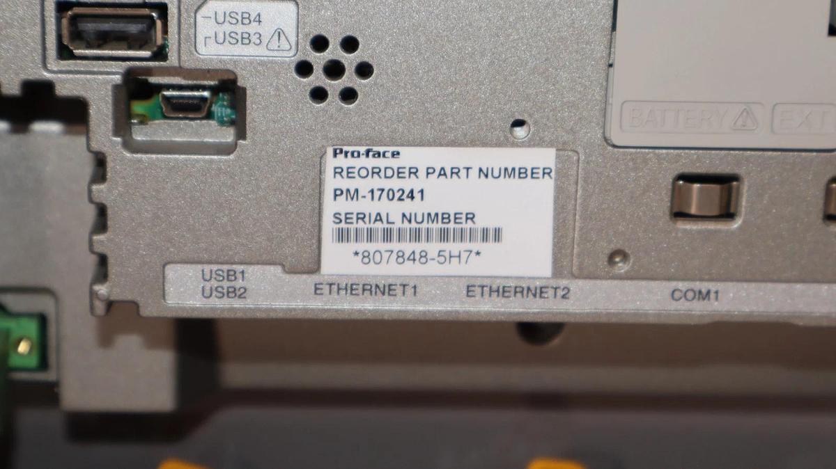 Used Proface Operator Interface 10" Display in Enclosure SP-5B41 SP5B41 PFXSP5B41 12v