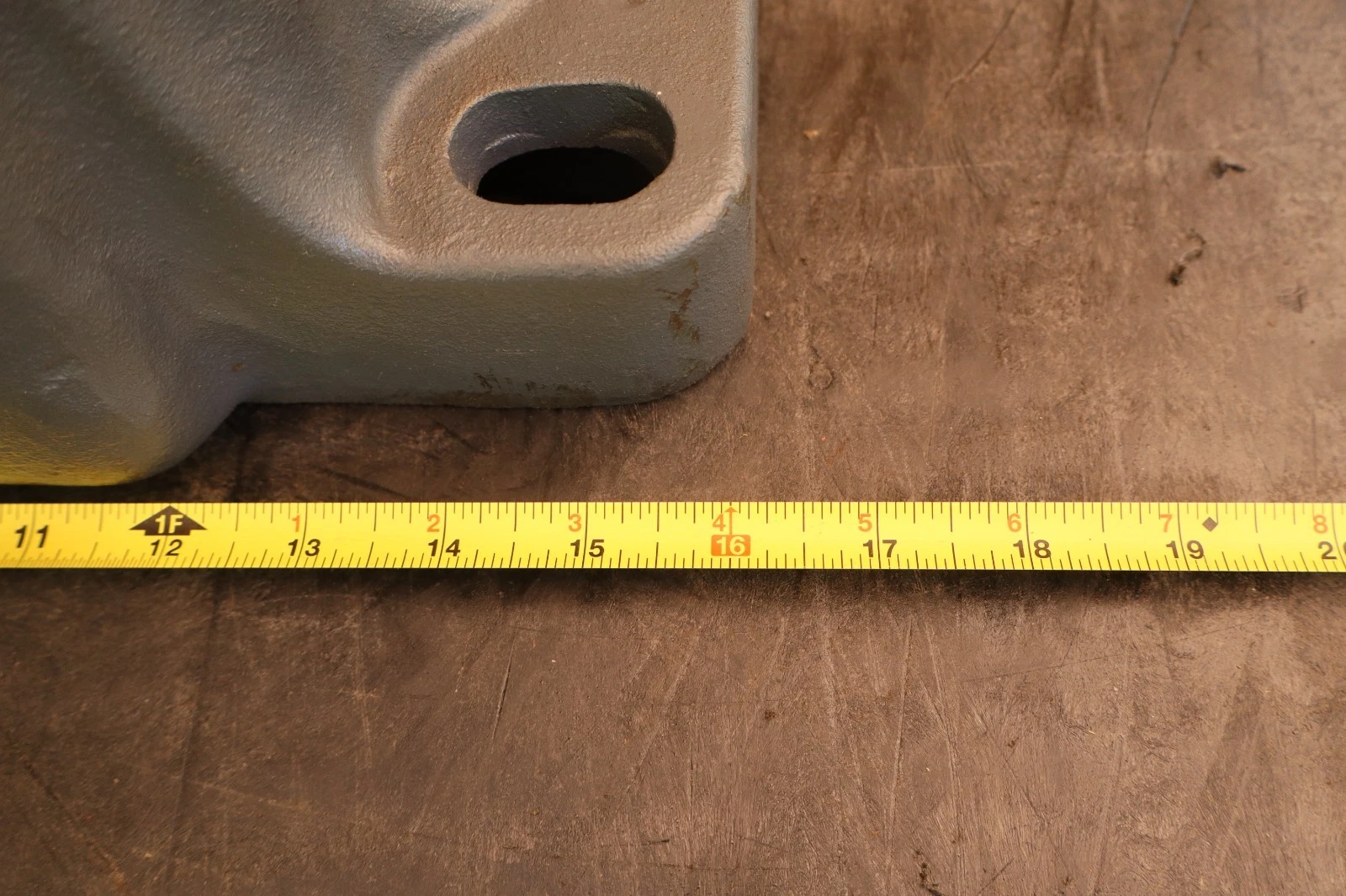 Refurbished Link-Belt Pillow Block HOUSING 4-Bolt 4-9/16" 4 9/16" Cast Iron (Refurbished)