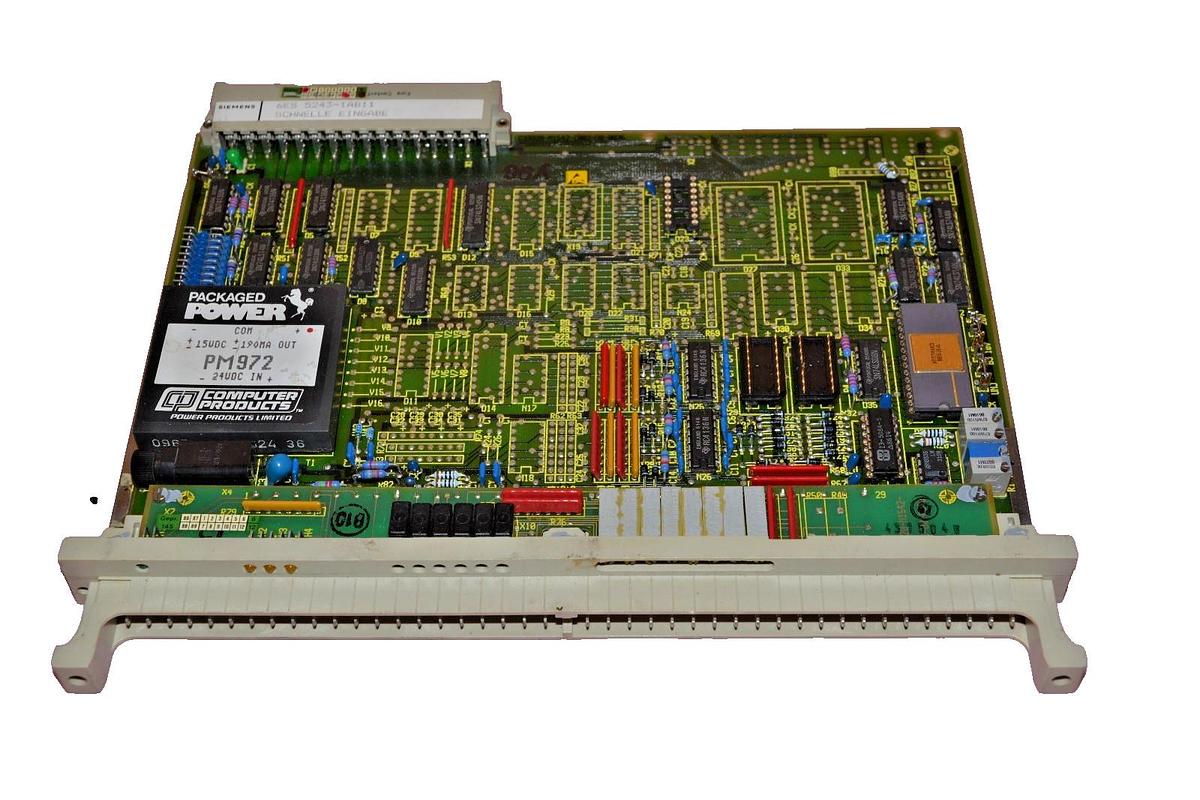 Used SIEMENS 6ES 5243-1AB11 6ES5243-1AB11 R 4317410 ANALOG MODULE