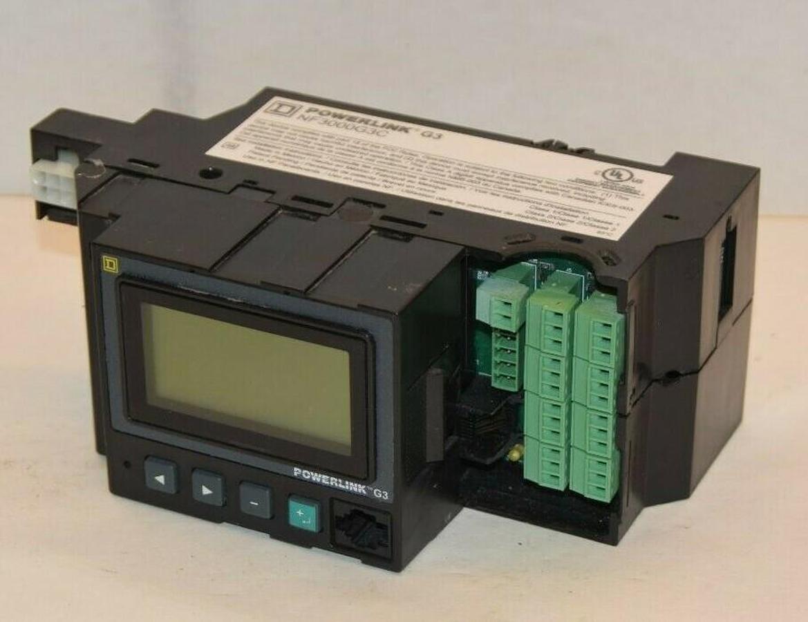 Used SQUARE D NF3000G3C Powerlink G3 Digital Display Controller