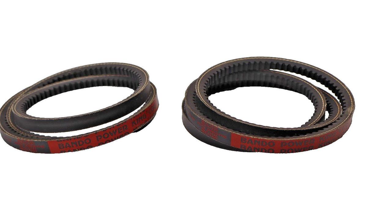 Bando Belt AX-48 AX48 Power King Cog Ban/Set Cogged V-Belt (New - Lot of 2)