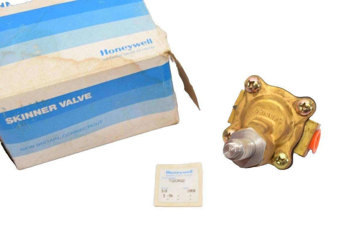 (NEW) HONEYWELL / SKINNER 720N2 2-way Valve 5/8" orifice
