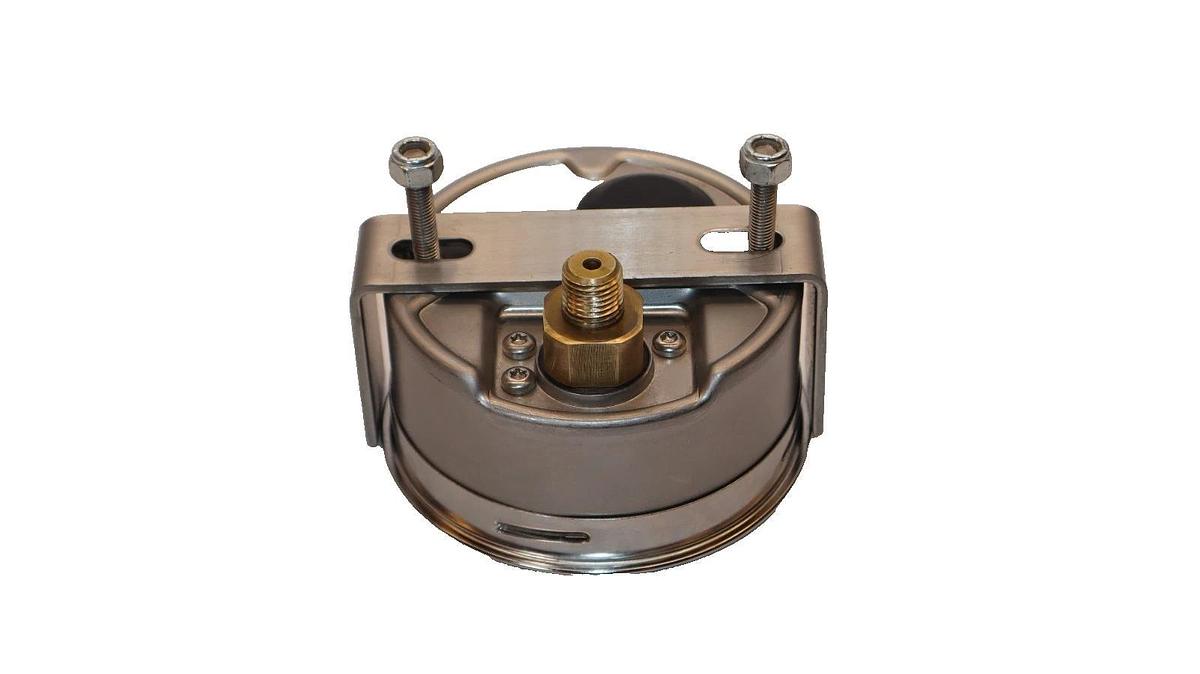 NOSHOK Gauge Back Connection 0-2000psi 1/4 NPT Liquid Filled 137.9 Bar (NEW)