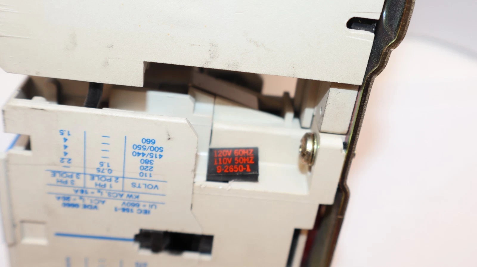 Used Cutler-Hammer Eaton Starter CH AN16BN0 Size Sz 0 600V 18A 18 Amp 120v coil