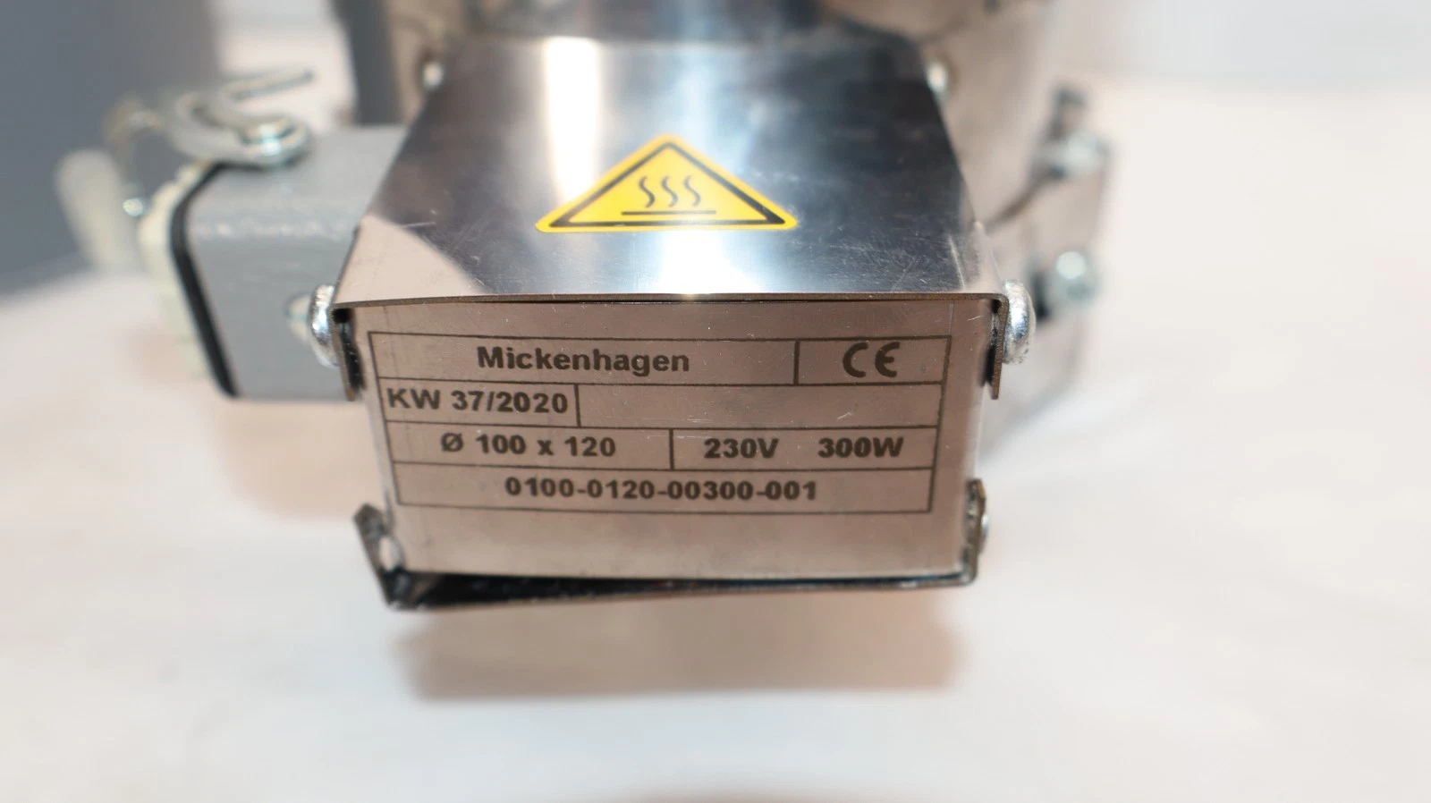 Mickenhagen Heating Element Ø100x120 0100-0120-00300-001 230V 300W Tape Gerb