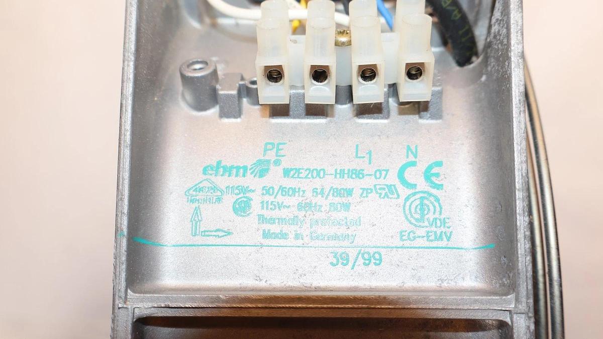 Used EBM Papst Fan W2E200-HH86-07 80W 60Hz 115V W2E200HH8607
