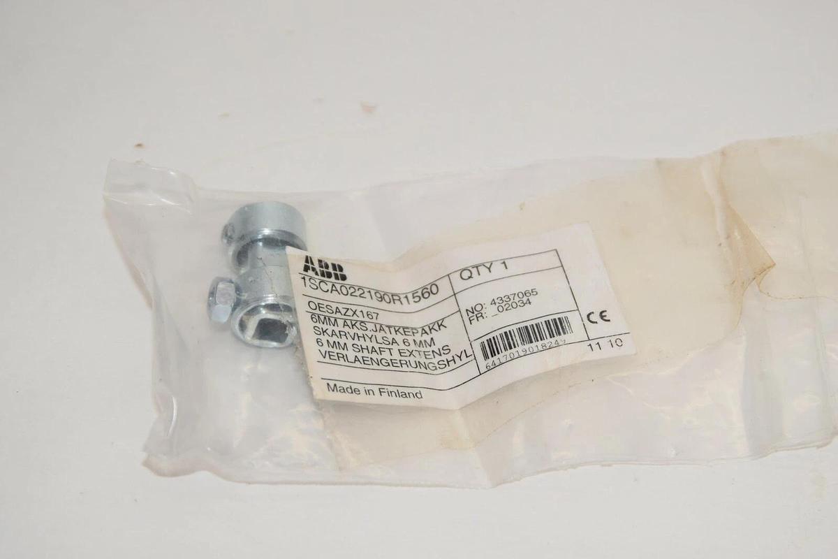 (NEW) ABB 1SCA022190R1560 OESAZX167 6mm Extension Shaft