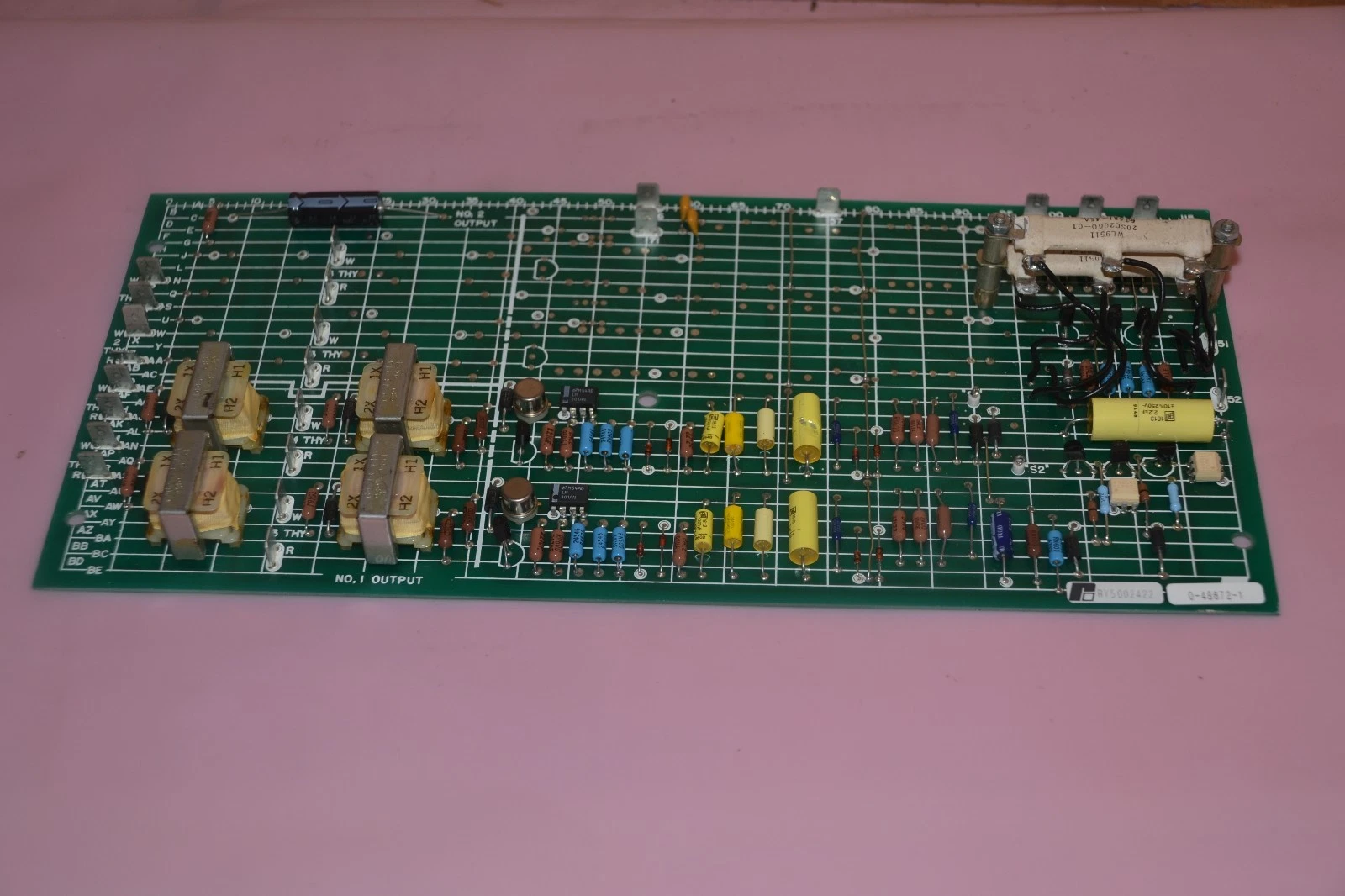 Used Reliance Electric Circuit Board Card 0-48672-1 RY5002422 48672-1