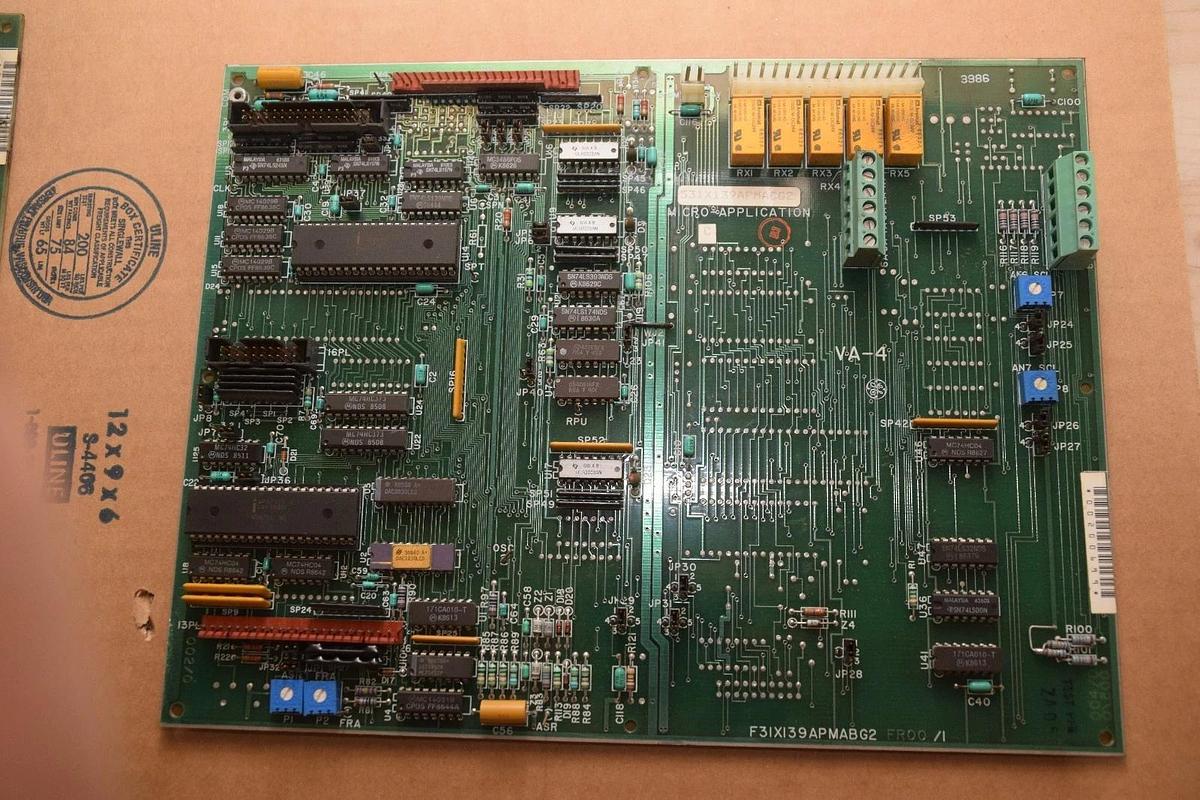 Used GENERAL ELECTRIC F31X139APMABG2 531X139APMACG2 MICRO-APPLICATION CARD