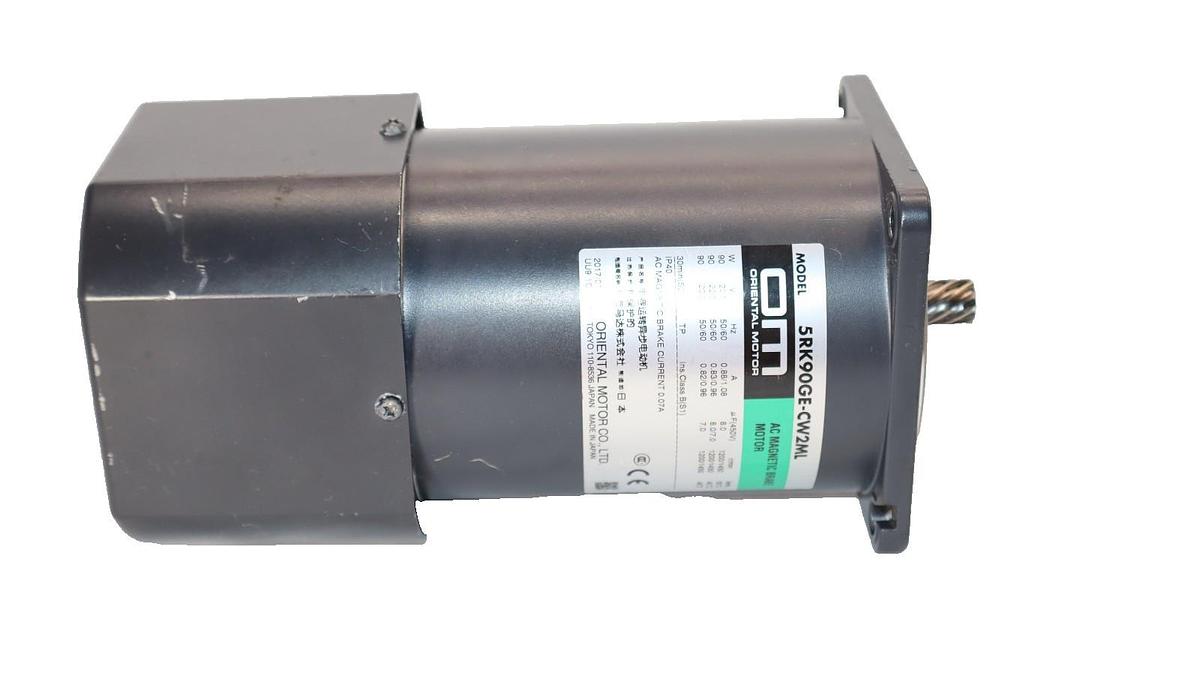 Used Oriental Motor 5RK90GE-CW2ML , 5RK90GECW2ML 0.07A Ac Magnetic Brake Motor
