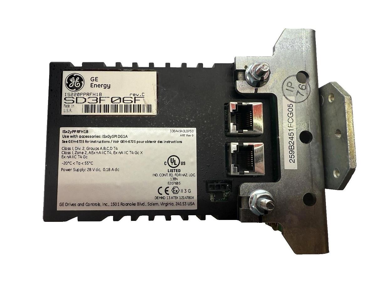 GE Energy, IS220PPRFH1B rev. C  Profibus DPM Master Gateway Module for Mark VIe