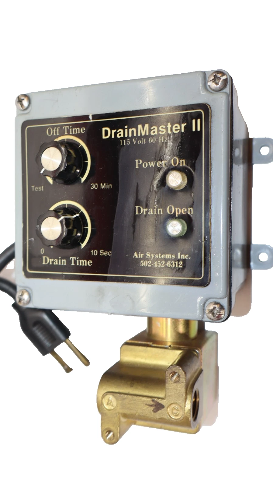 Used Air Systems Inc. KF4050-12 , KF405012 DrainMaster II Drain Valve Timer