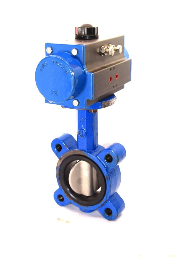ABZ Valve & Controls DA 75 , DA75 200psi 316SS EPDM 3" Butterfly Valve (New)