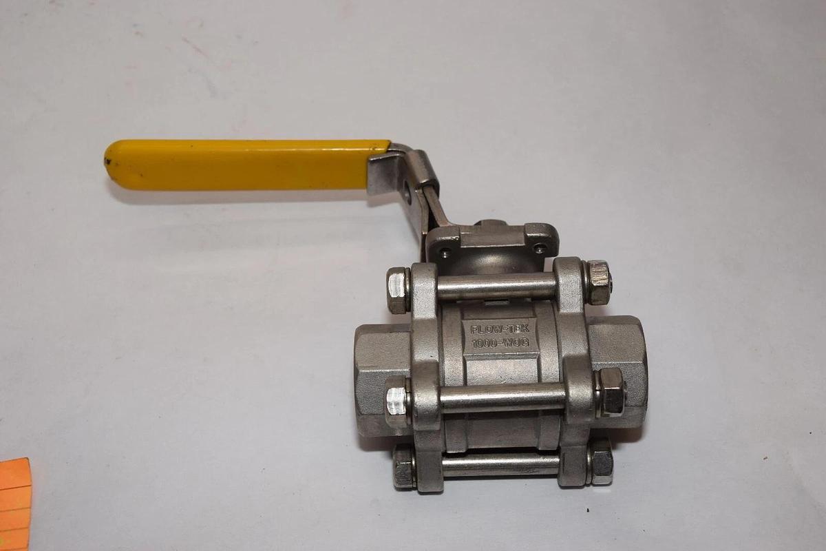 (NEW) FLOW TEK 316-CF8M 3/4" 1000 WOG Check Valve