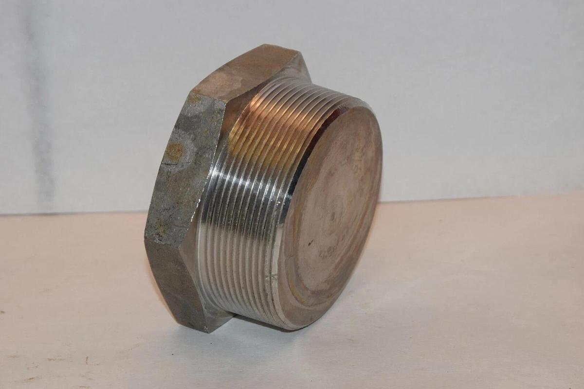 NEW ASP 319-12556 4" STAINLESS STEEL PIPE PLUG