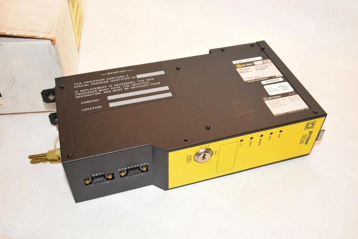 (New) SQUARE D Sy/max 8020 SCP-544 Processor Module SER M1 8020SCP544