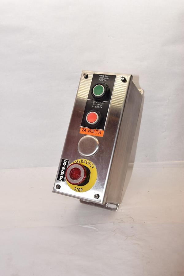 SCE Saginaw SCE-4PBXSS6 Control Panel Enclosure Buttons Emergency Stop Unit NEW