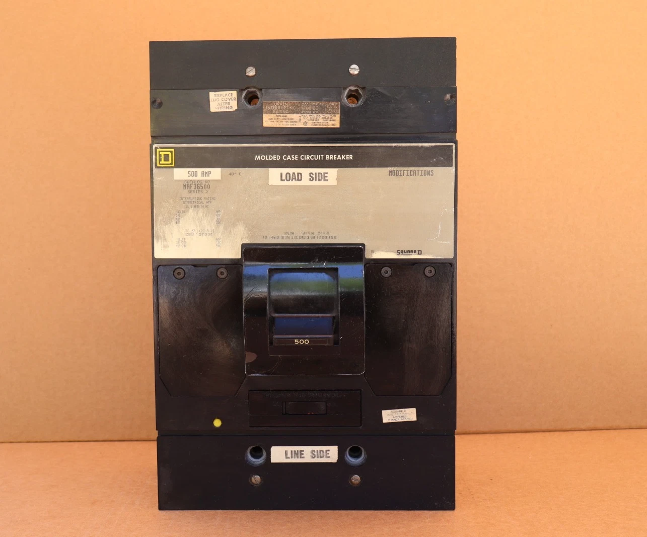 Square D Ciruit Breaker 400A MHL3640025DC1679 MHL360025DC1679 3p 3ph 600v REFURB