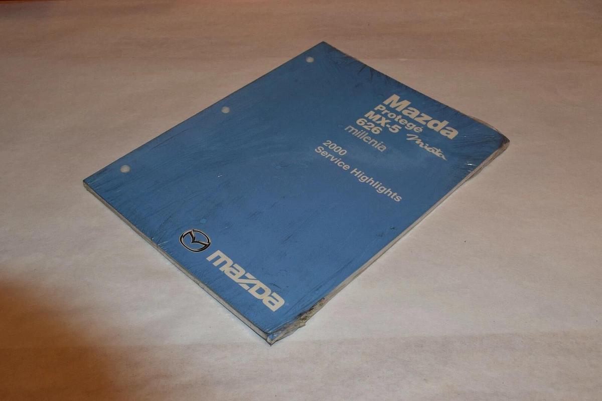 (New) 2000 Mazda Miata MX-5 Protege Service Highlights Workshop Repair Manual