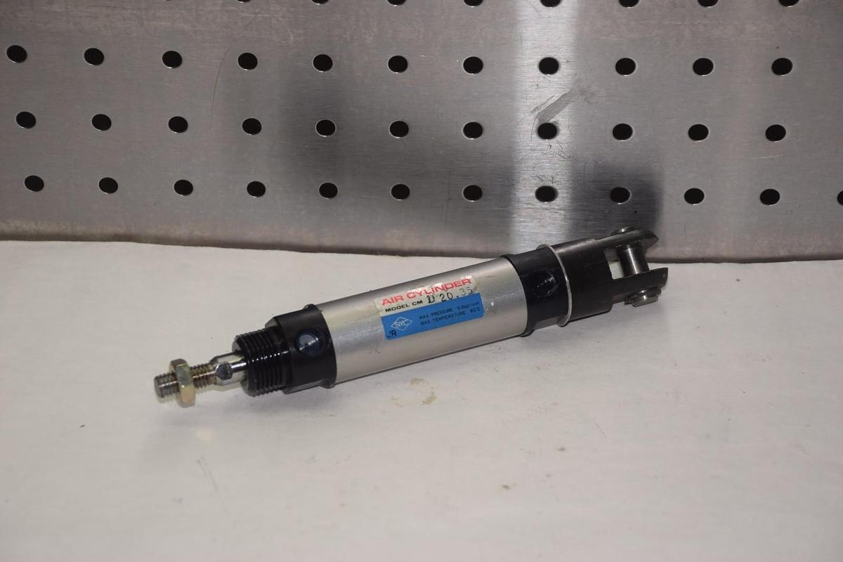 SMC CMD20.35 1.25" STROKE 25/64" BORE AIR PNEUMATIC CYLINDER NEW