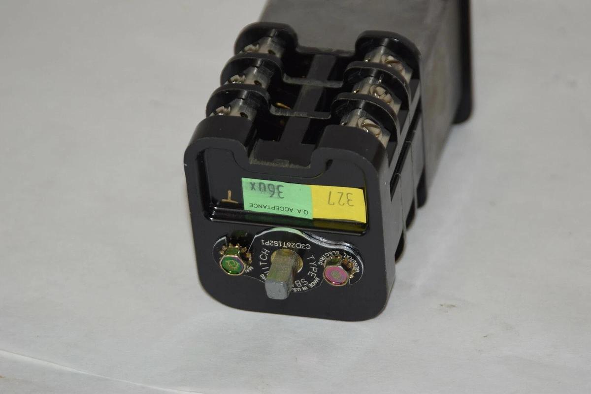 GE C3D26T1S2P1 SBM Rotary Switch  SBM-C3D26T1S2P1, SBM C3D26T1S2P1