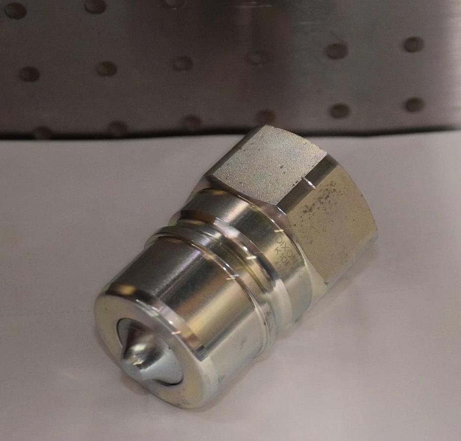 Dixon Male Coupling K10F10 K-Series 1-1/4" DQC ISO-A 5600 Female 1-1/4" NPTF New