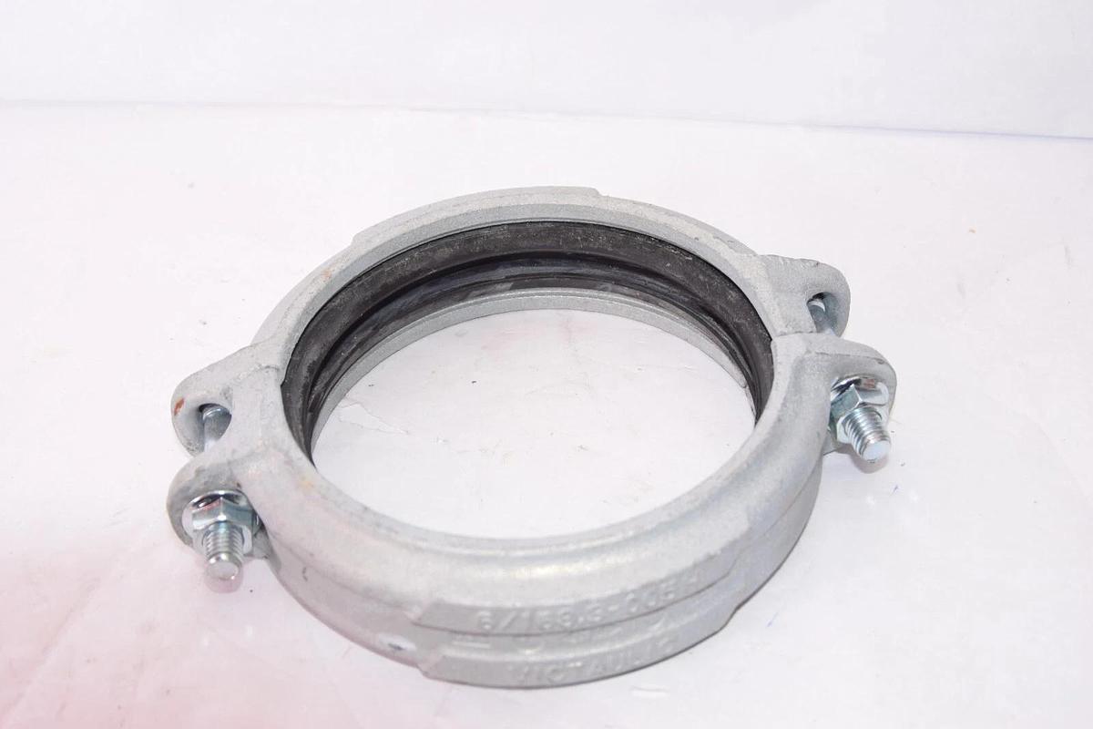 (NEW) VICTAULIC 6/168.3-005H 6/168.3 005H 6" Coupling With Gasket