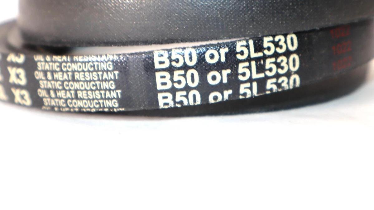 (NEW - Lot of 3) BESTORQ B50 , B-50 , 5L530 V-Belt Belt
