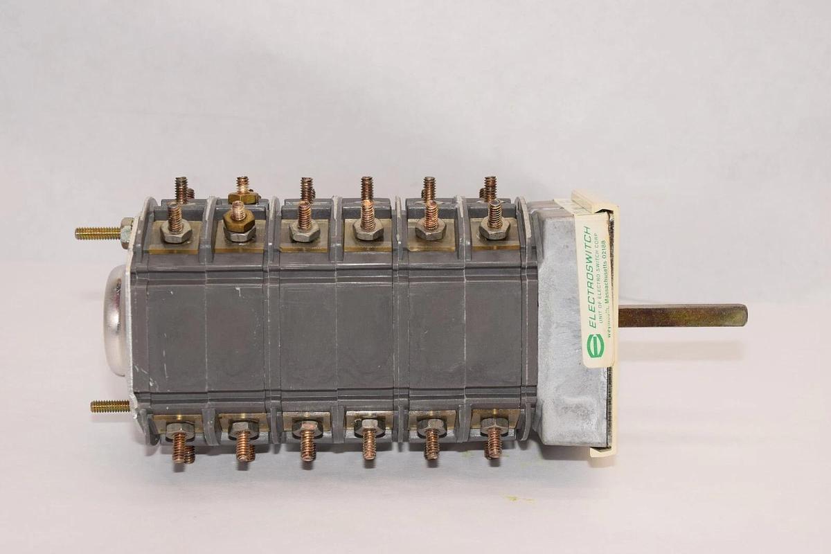 (NEW) ELECTROSWITCH 508A255G02 937-515-62 E 3 Position Rotary Selector Switch