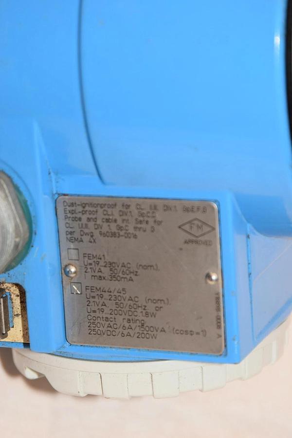 Used ENDRESS + HAUSER FTM31DR-05CB1A FTM 31DR-05CB1A Soliphant II Level Limit Switch