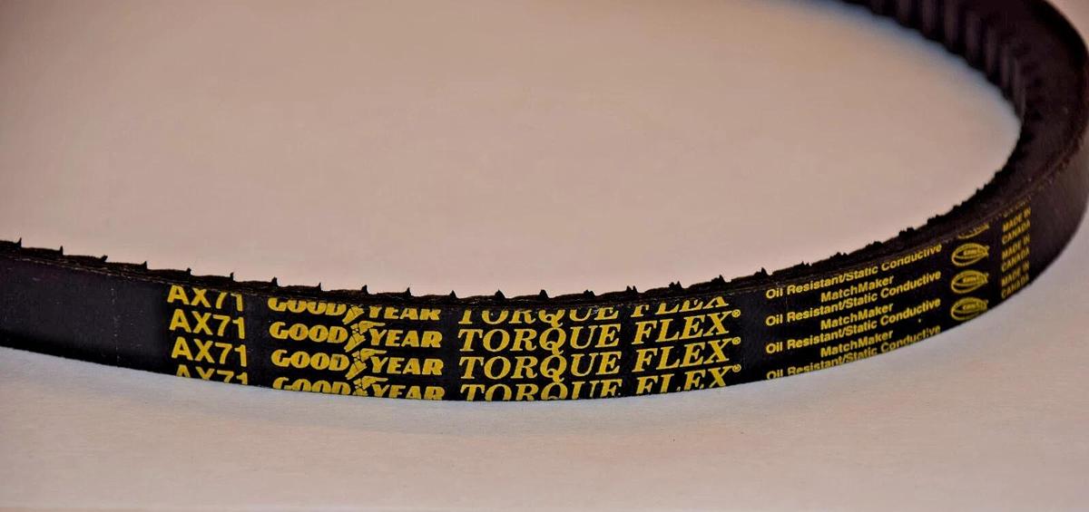 GOODYEAR Belt V-Belt AX71 AX-71 Torque Flex Matchmaker *NEW