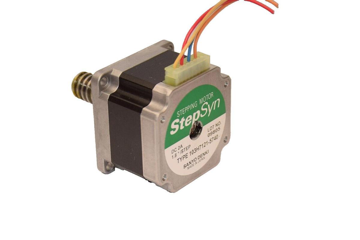 Used SANYO DENKI 103H7121-5740 2A StepSyn Stepping Motor