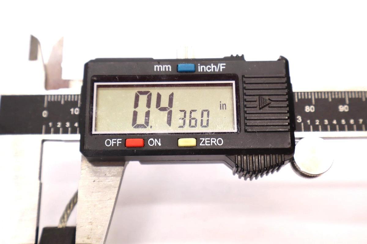 3/4" x 7/16" Carbon Motor Brush 0.7465" x 0.4360"  (New - Lot of 2)