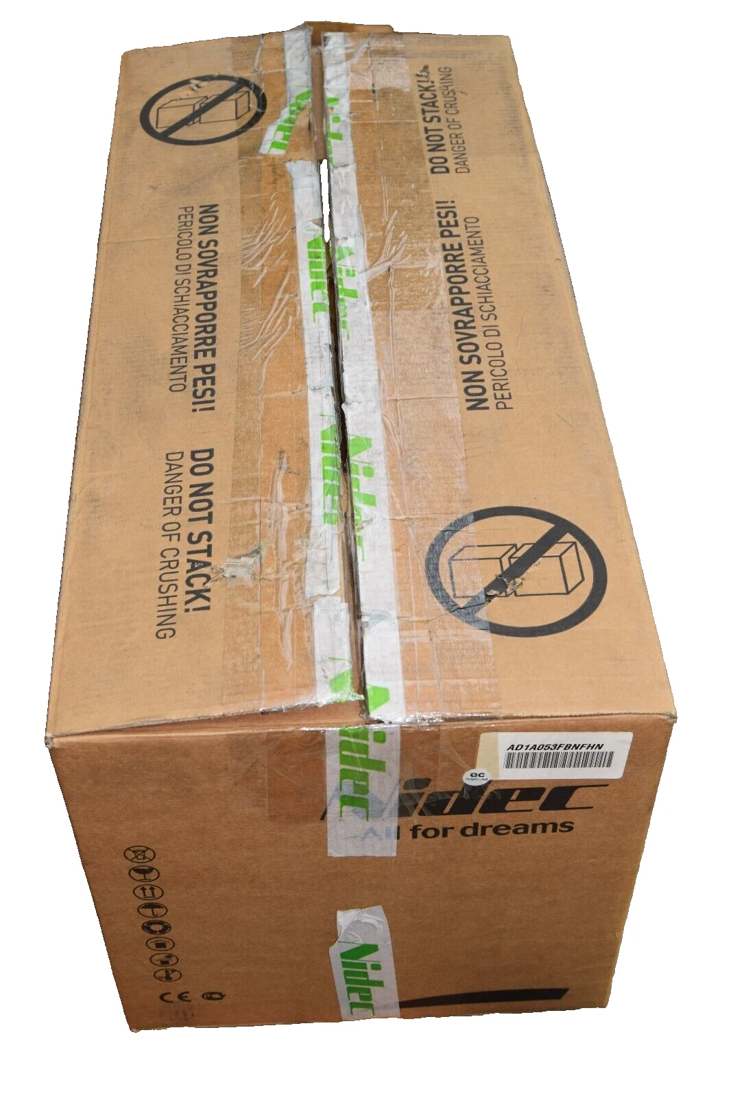 Nidec Inverter Drive AD1A053FBNFHNNN00NN AD1A053FBNFHN 380/480v 50 60hp 3ph NEW