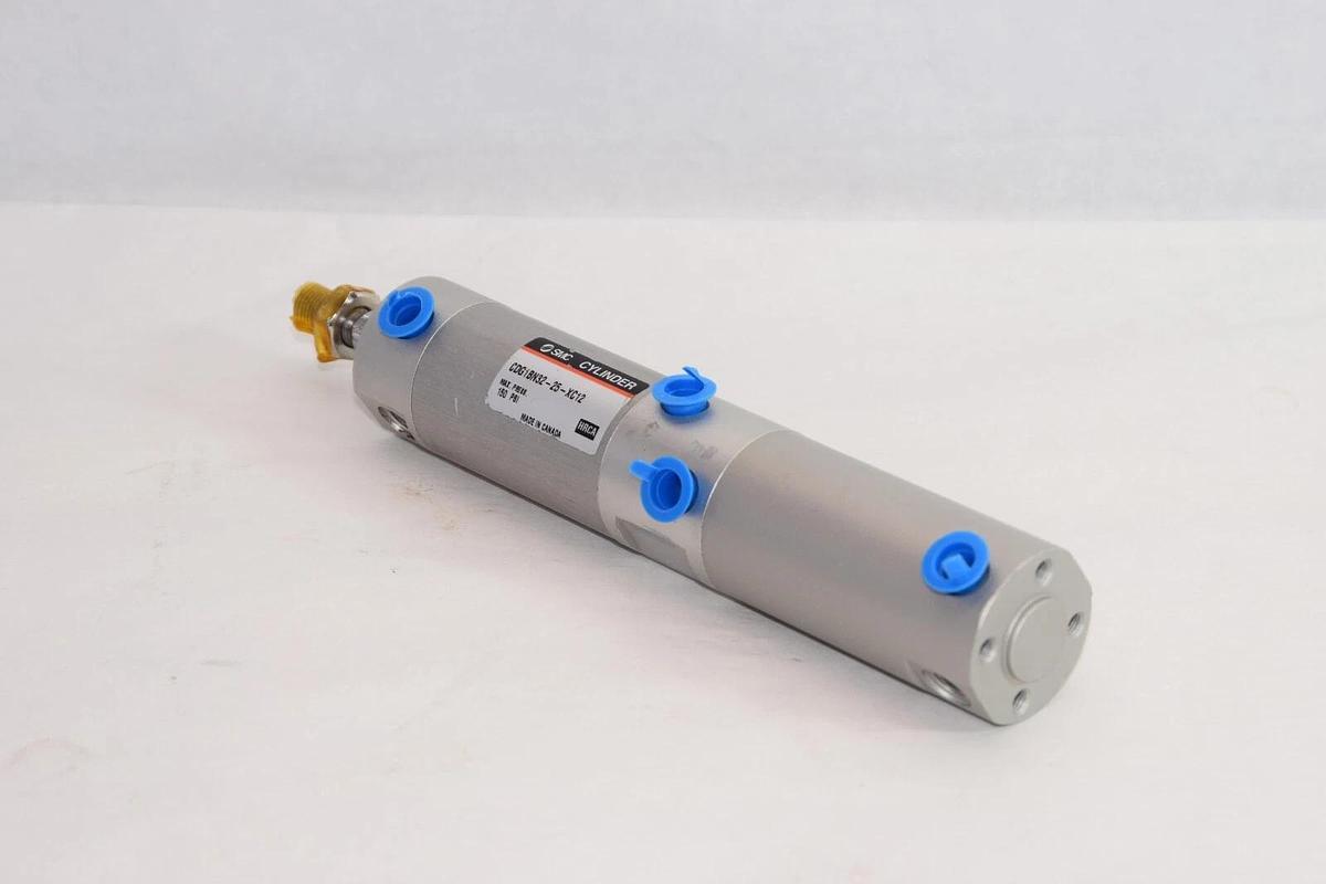 (NEW) SMC CDG1BN32-25-XC12 150psi Pneumatic Air Cylinder