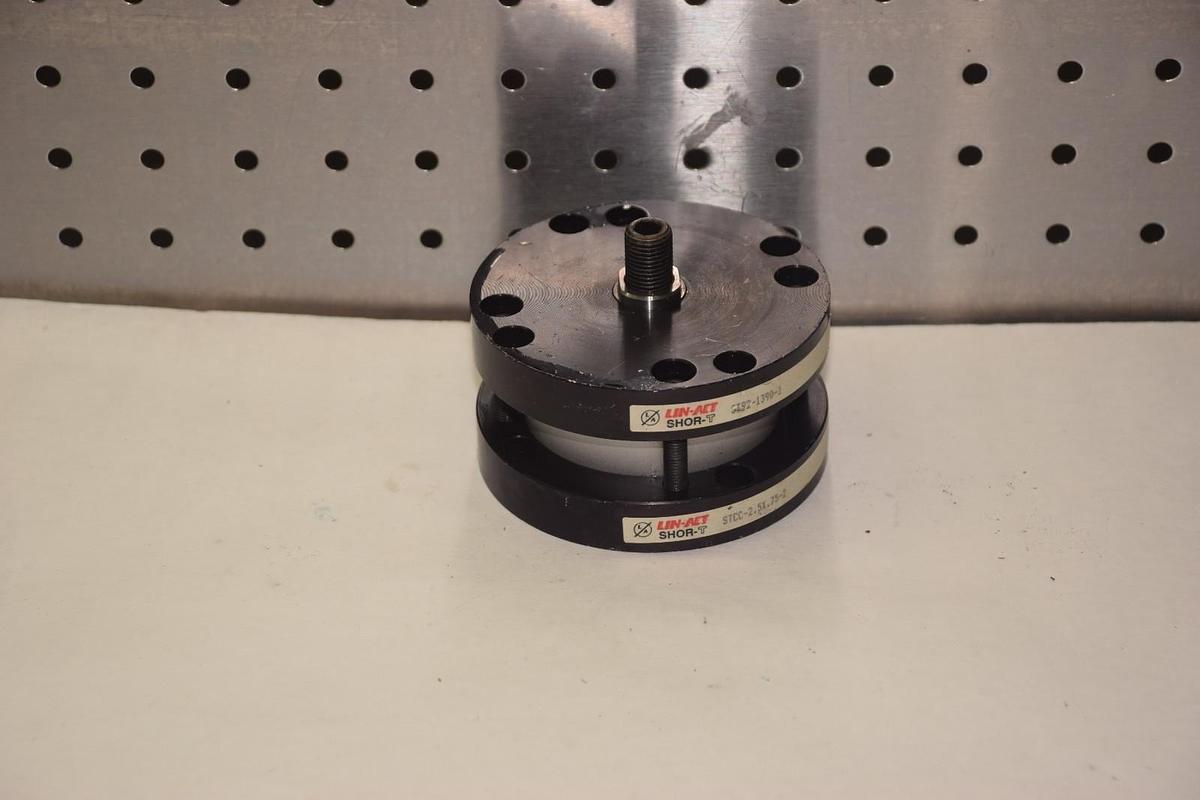 LIN-ACT STCC-2.5X.75-2 ST92-1390-1 SHOR-T PNEUMATIC CYLINDER NEW