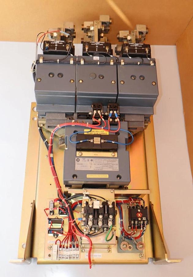 Allen Bradley Contactor Size Sz 8 509-JOD 509JOD B 3ph 3p 120v con. (take-out)