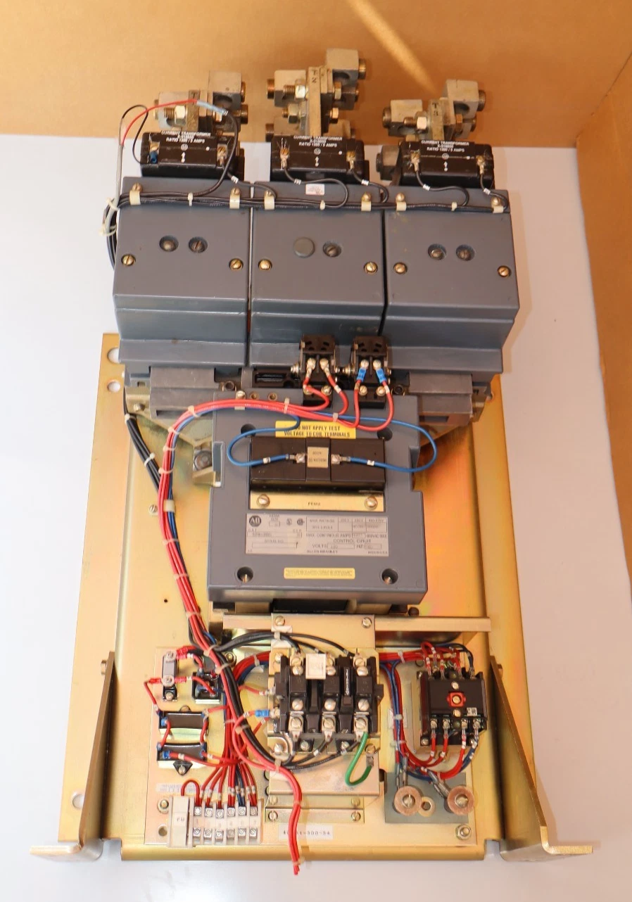 Allen Bradley Contactor Size Sz 8 509-JOD 509JOD B 3ph 3p 120v con. (take-out)