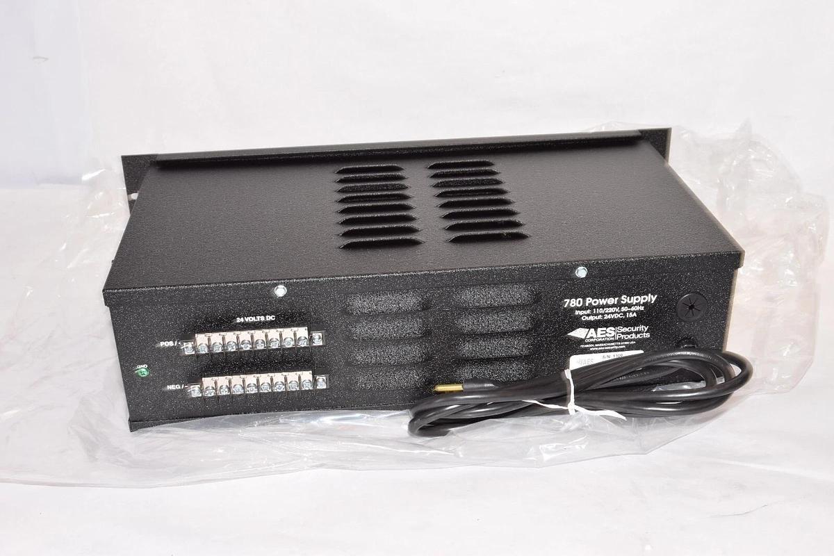 (NEW) AES 780 780-24V-15A 110/120V 50/60Hz 24Vdc 15A Power Supply
