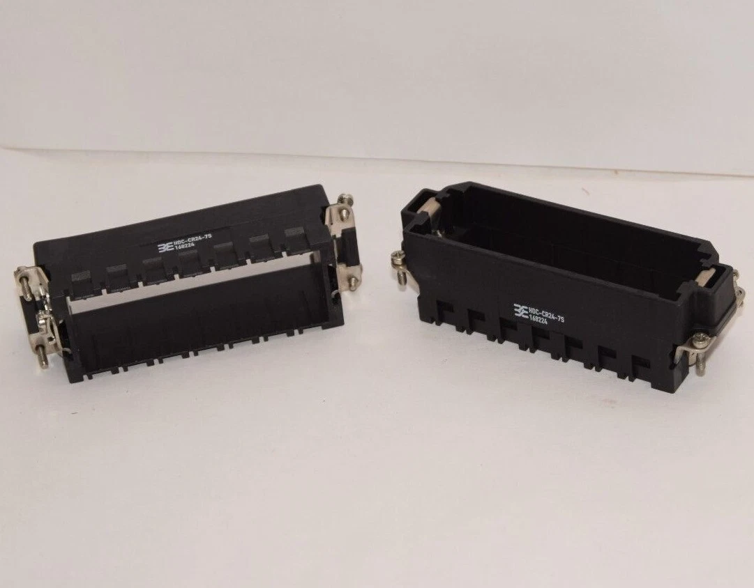 (NEW - Lot of 2) WEIDMULLER HDC-CR24-7S Heavy Duty Connector