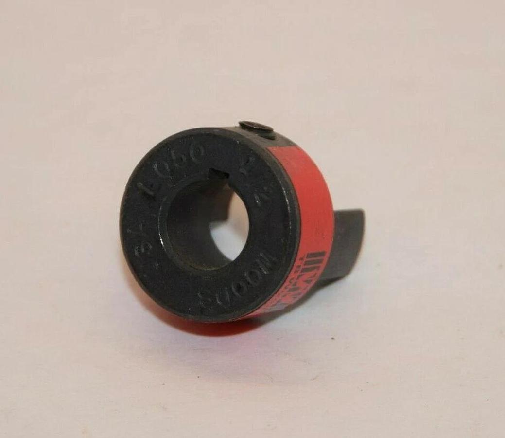 (NEW - Lot of 2) TB WOODS USA L-050 L05012 1/2" Bore L-Jaw Coupling