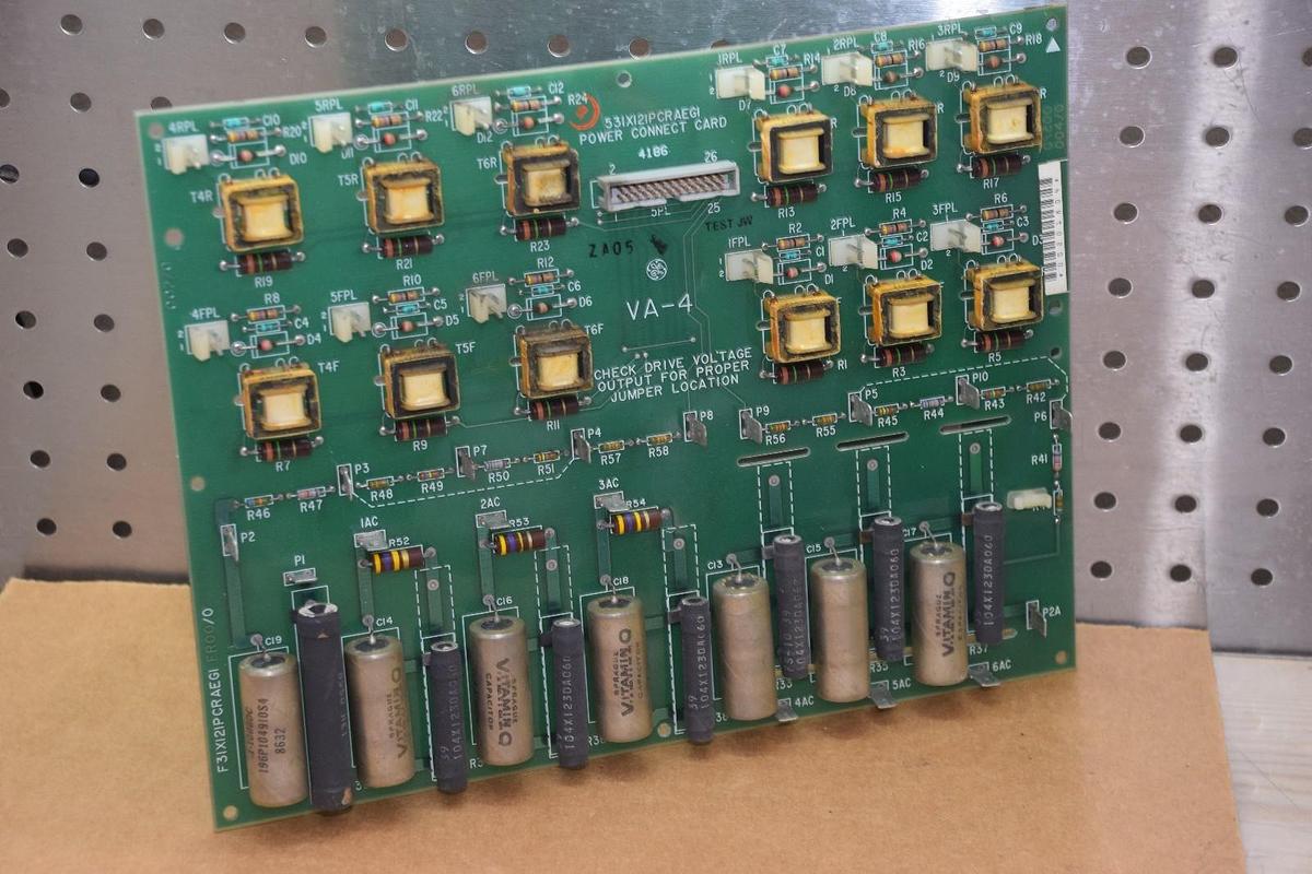 Used GENERAL ELECTRIC F31X121PCRAEG1 531X121PCRAEG1 POWER CONNECT CARD