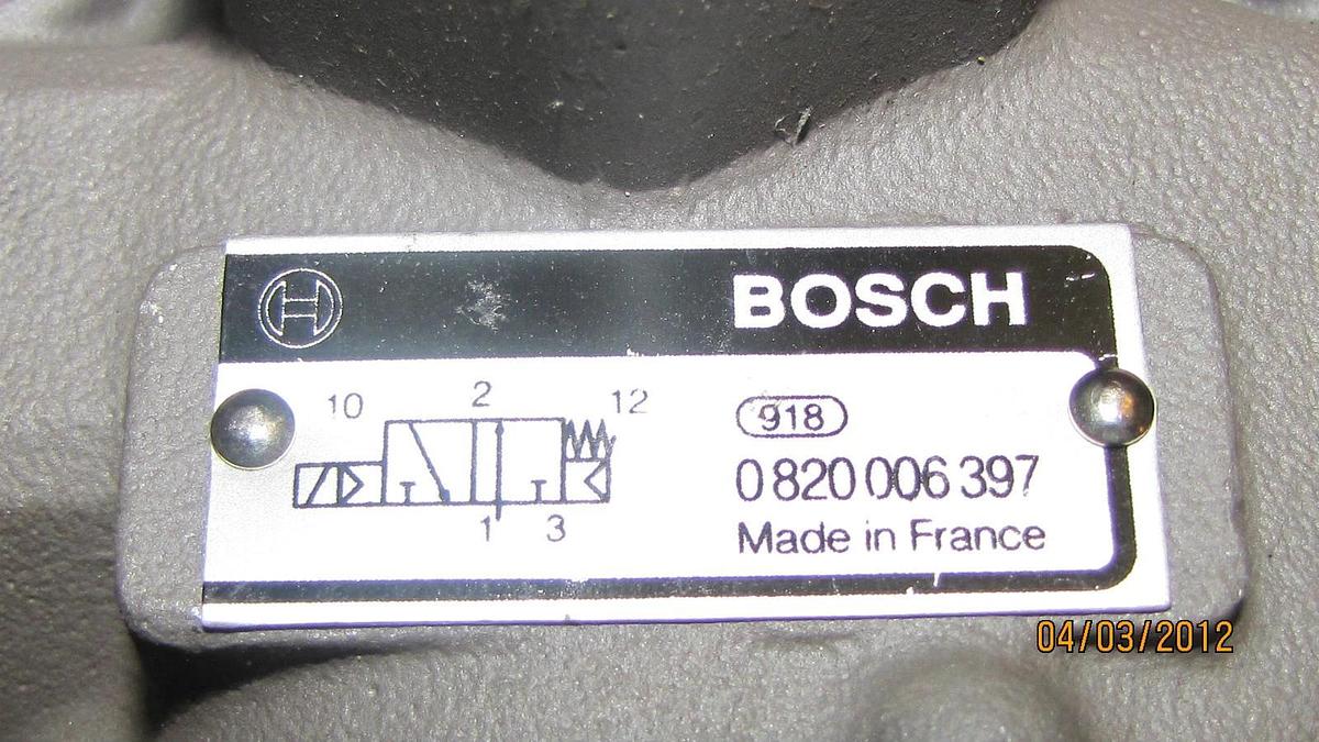 BOSCH DIRECT CONTROL VALVE  0820006397 0-820-006-397 0 820 006 397 NEW