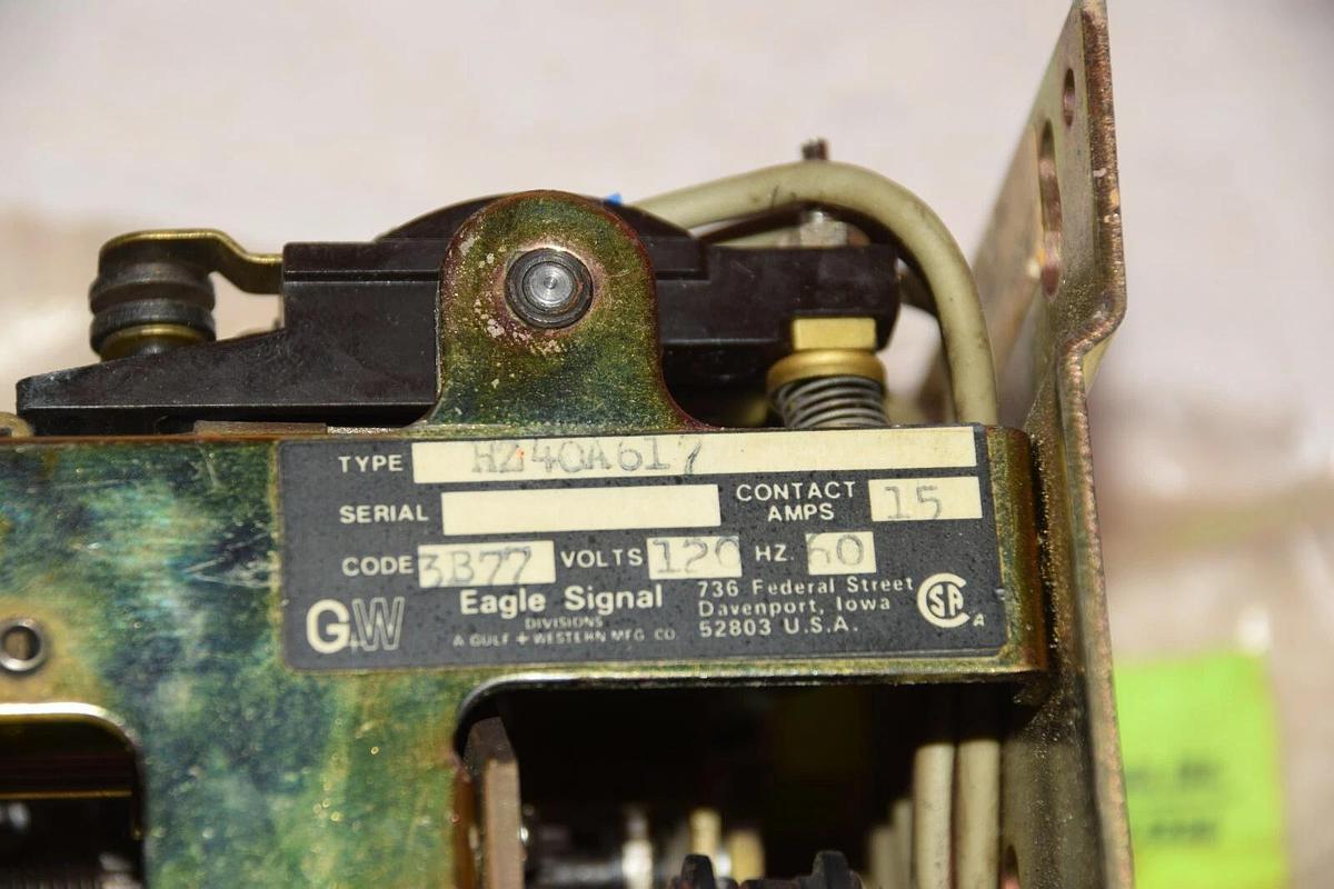 Refurbished DANAHER CONTROLS, EAGLE SIGNAL MICROFLEX Counter HZ40A617  57-12-2020