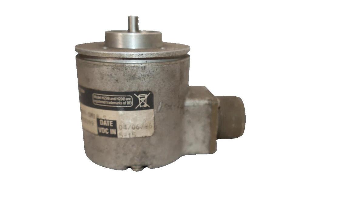 Used BEI H25E-F45-SB-2048-ABZC-4469-SM18-S , H25EF45SB2048ABZC4469SM18S Encoder