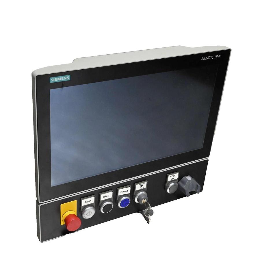 Used Siemens Simatic HMI TP1500 Comfort Pro Panel 6AV2124-0QC24-0BX0 w/Extension Unit