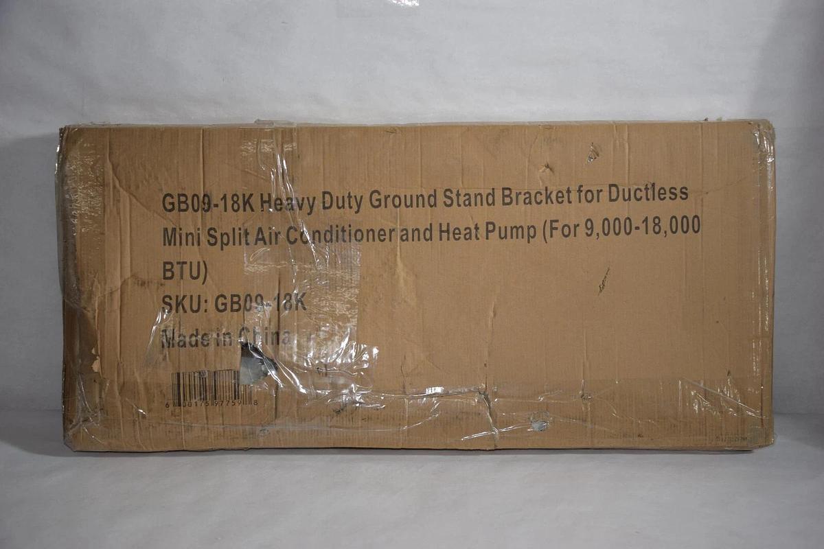 ALSETRIA GB09-18K Heavy Duty Ground Stand Bracket for Mini Split Air Conditioner