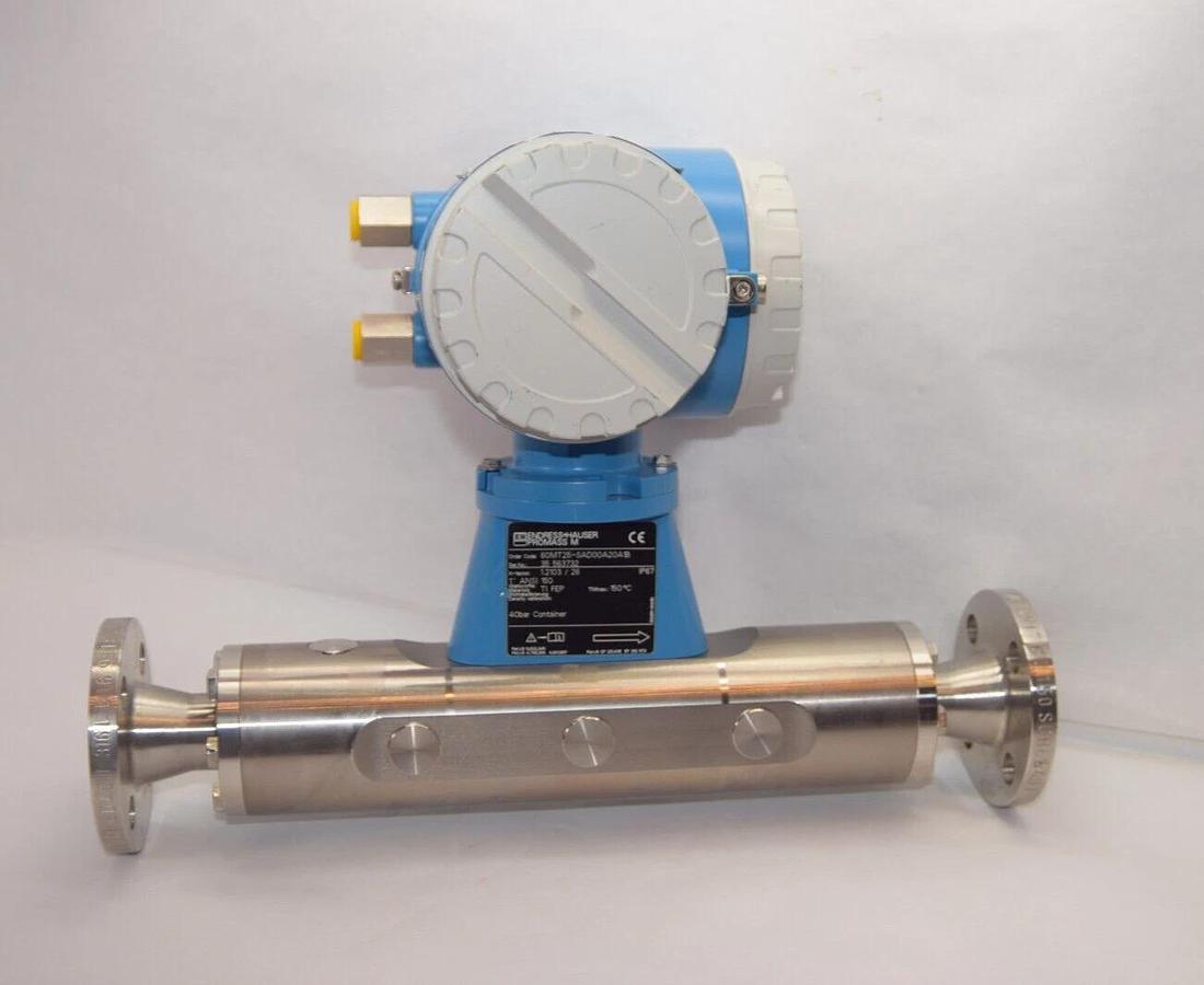 ENDRESS + HAUSER Promass M Mass Flowmeter Titanium 1" 60MT25-SAD00A20A1B (NEW)