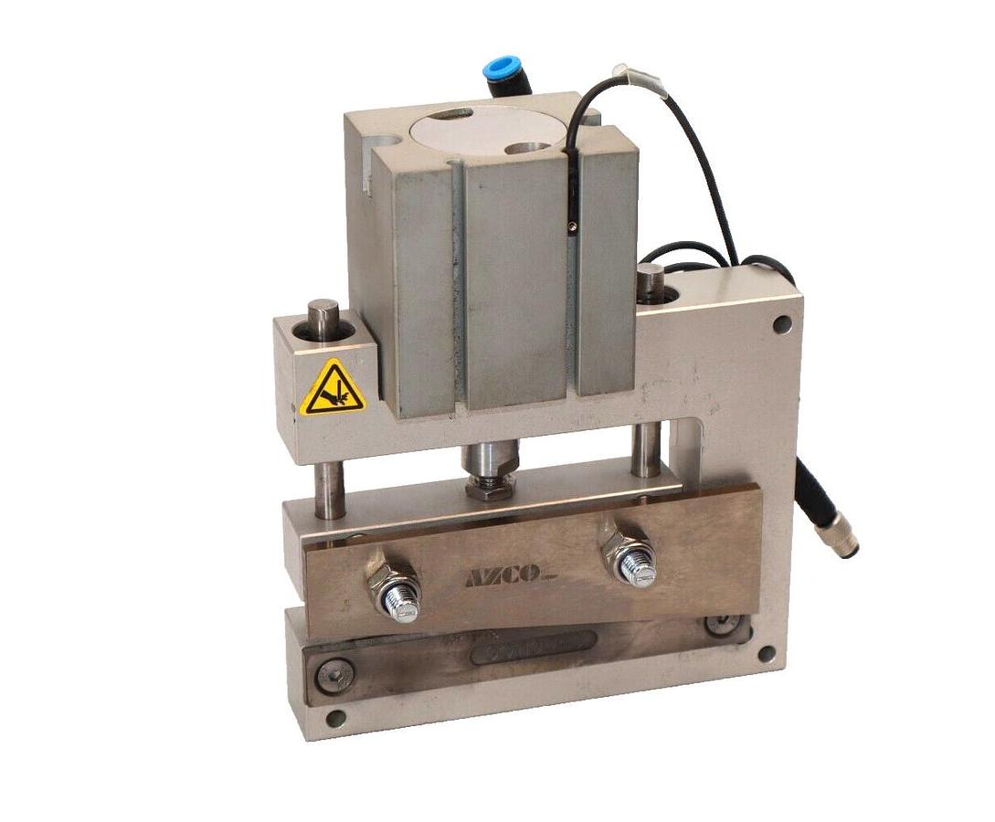 Used AZCO GO8011C , 2021000066 , 973-439-1428 Guillotine Knife Assembly