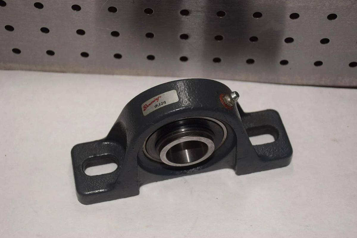 BROWNING VPLE-218 VPLE218 1-1/8" BORE PILLOW BLOCK BEARING NEW